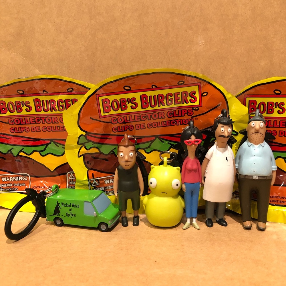 Set of Bob's Burgers Collector Clips